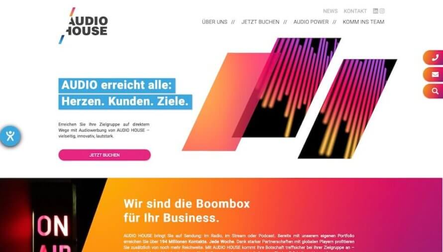 AUDIO COMPANY NATIONWIDE IN GERMANY
